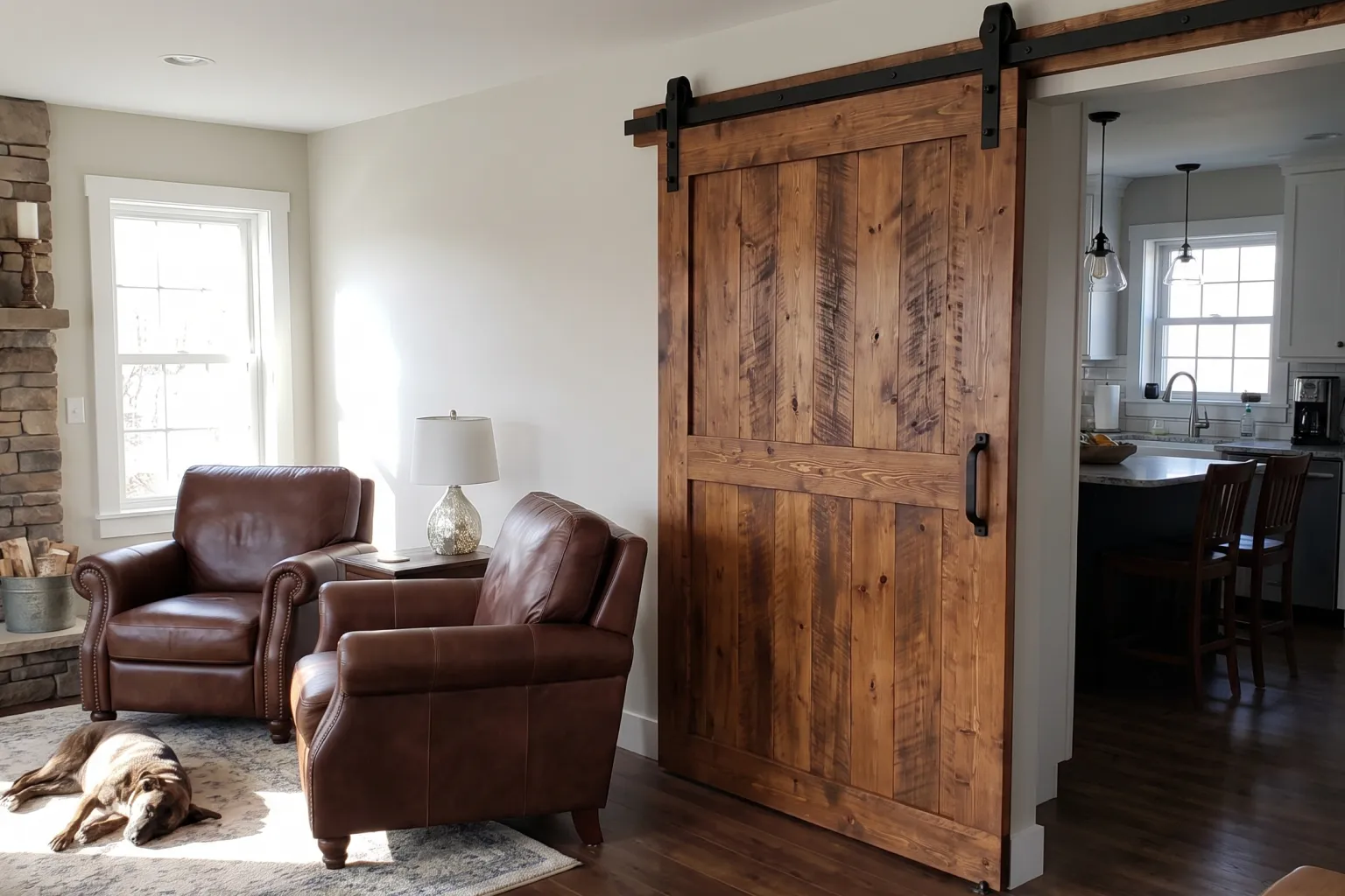 barn door installation