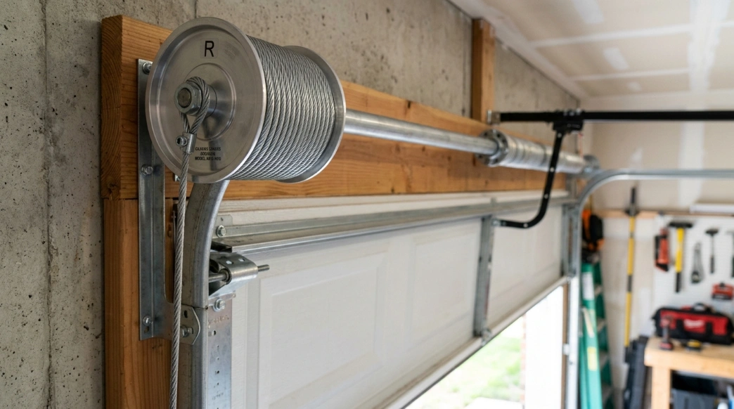 New lift cable in garage