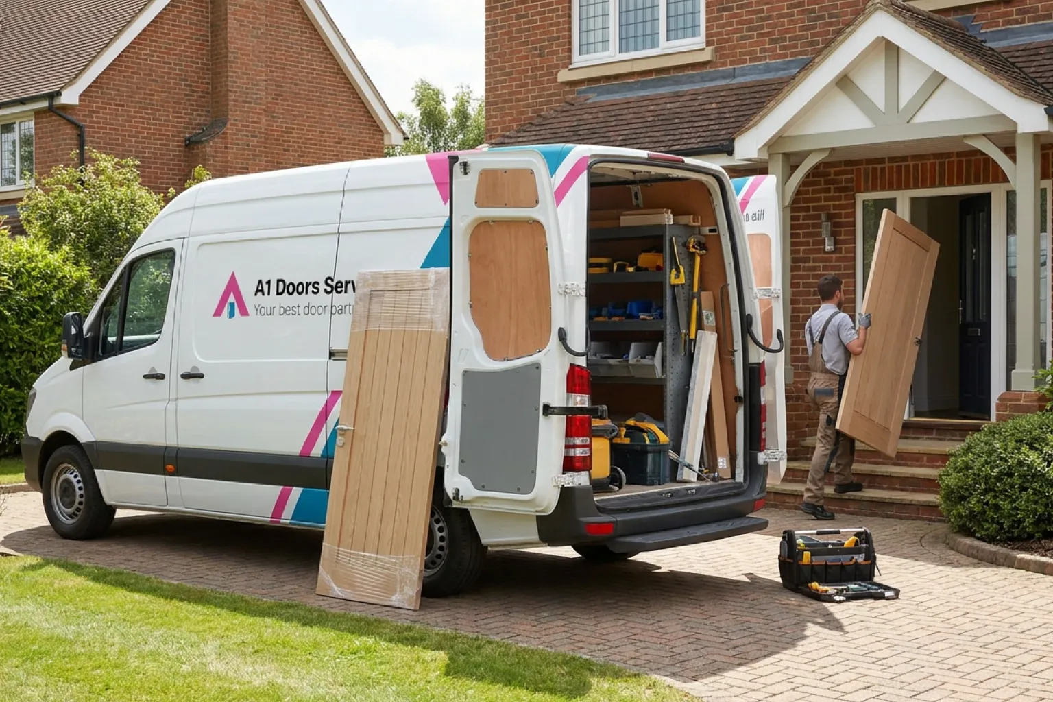 residential front door installation-2