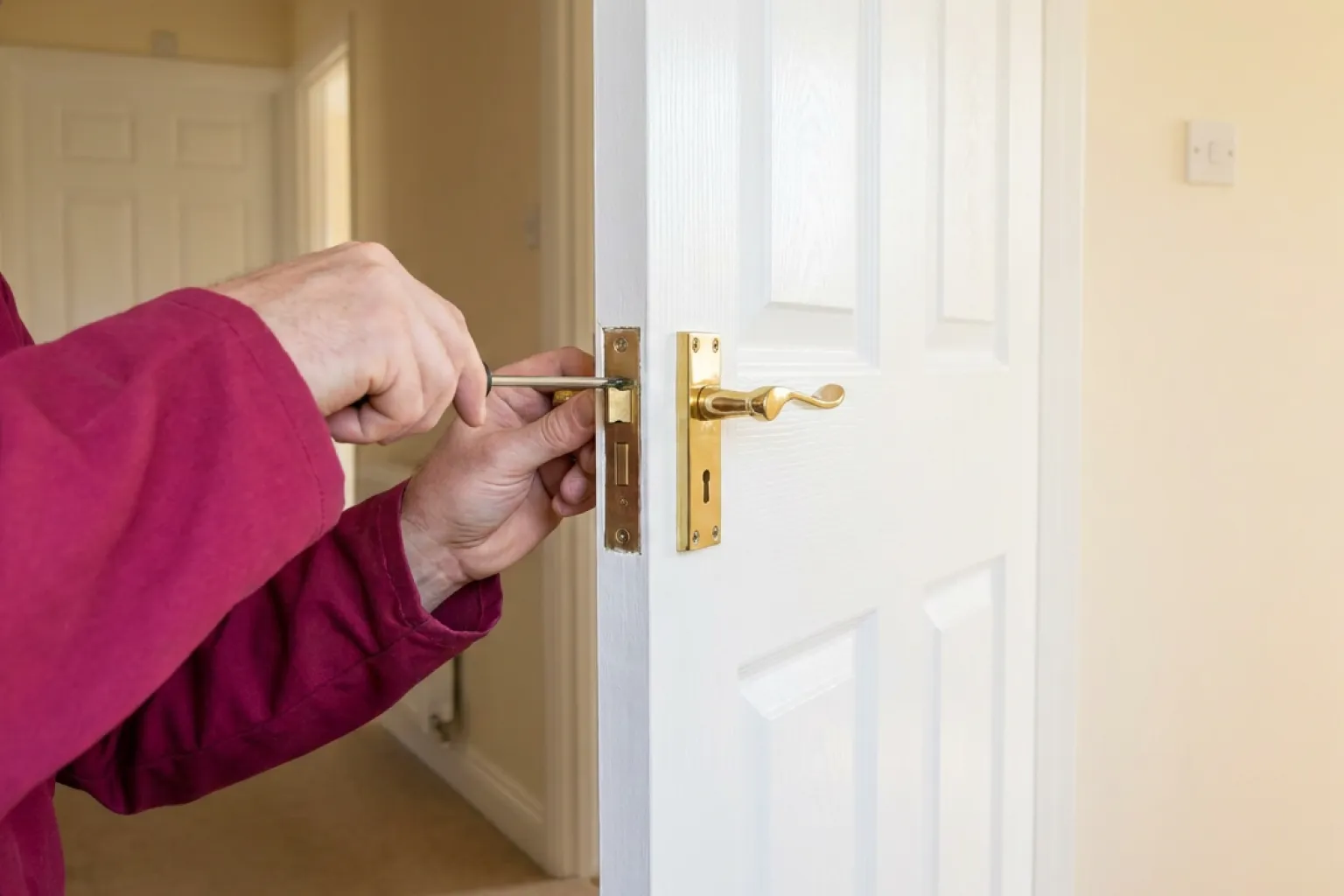 residential interior door installation