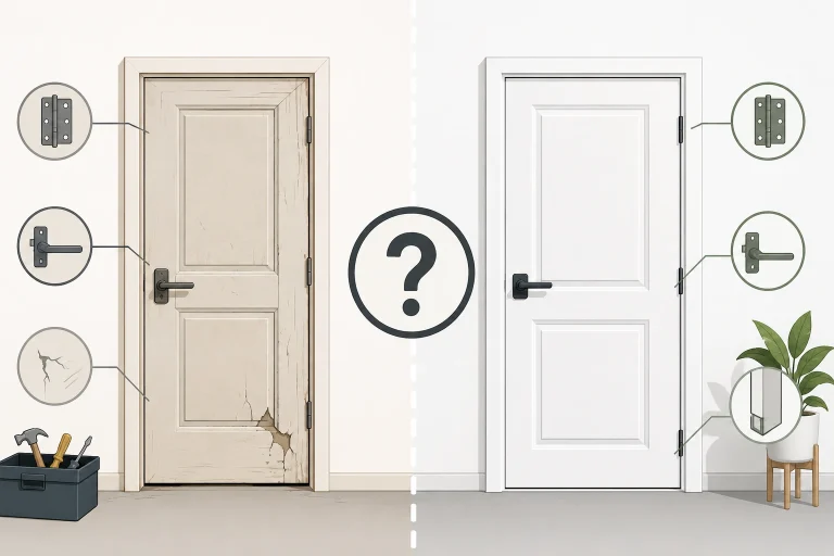 Door Repair vs. Door Replacement: How to Make the Right Choice