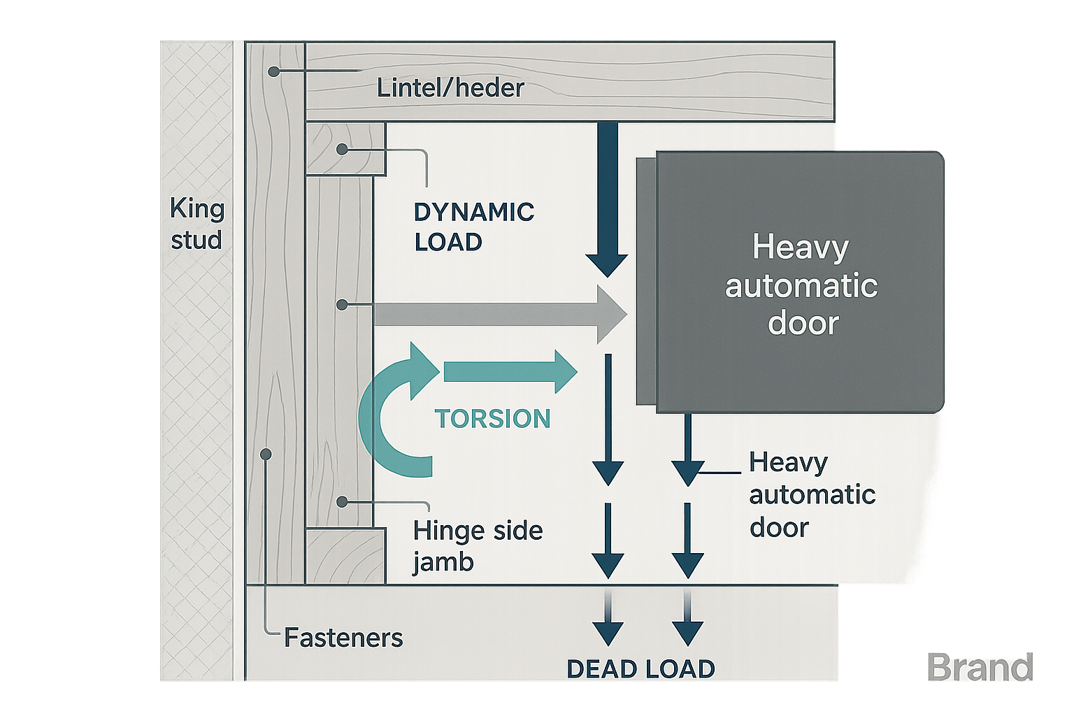 Comparison of standard and heavy-duty door frame reinforcement methods highlights critical structural distinctions for reliable installation.