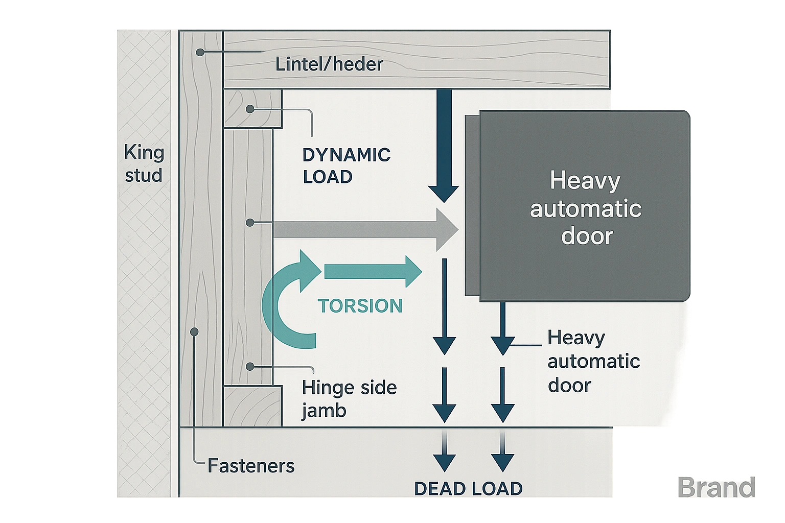 Comparison of standard and heavy-duty door frame reinforcement methods highlights critical structural distinctions for reliable installation.