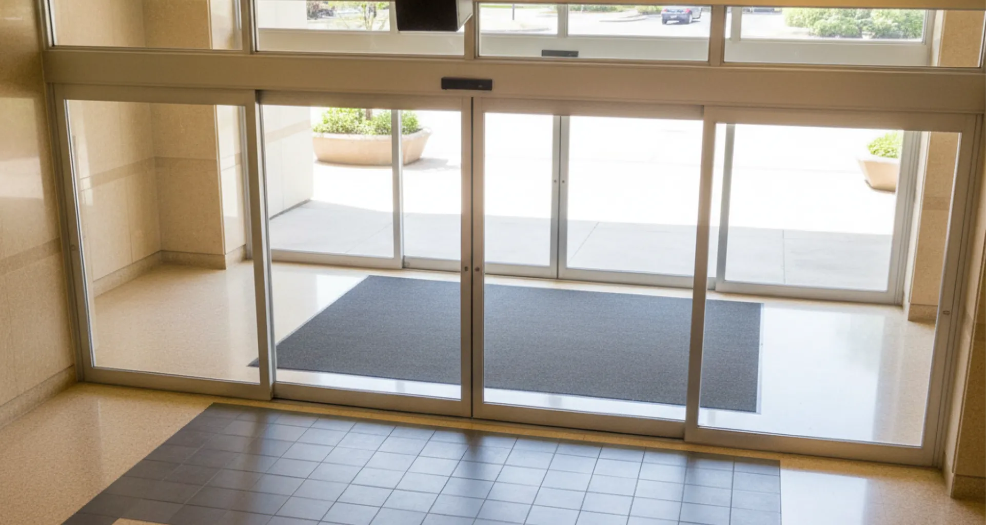 automatic-door-sensor-detection-zone-floor-pattern