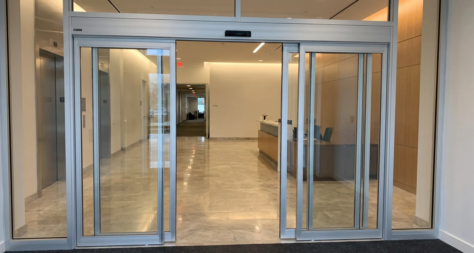 automatic-sliding-door-replacement-existing-storefront-frame