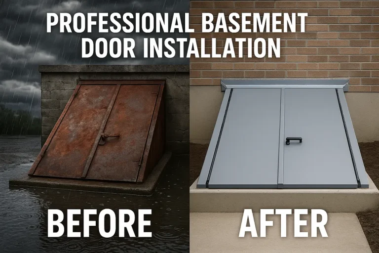 Professional Basement Door Installation in Connecticut: Engineering a Leak-Free Egress