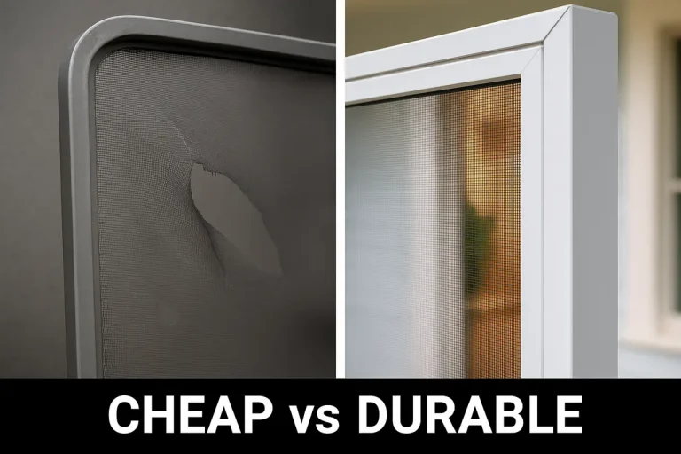 The Architectural Guide to Screen Doors: Materials, Mesh, and Performance