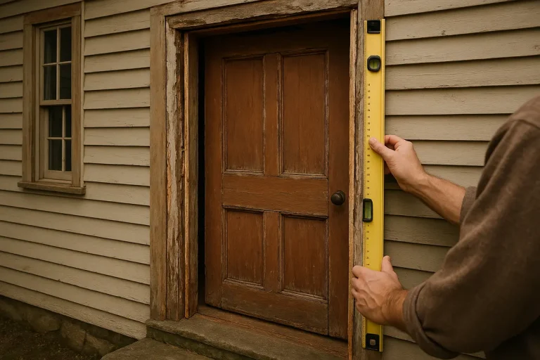 Fitting the Unfittable: The Connecticut Guide to Custom Back Doors for Non-Standard Historic Openings