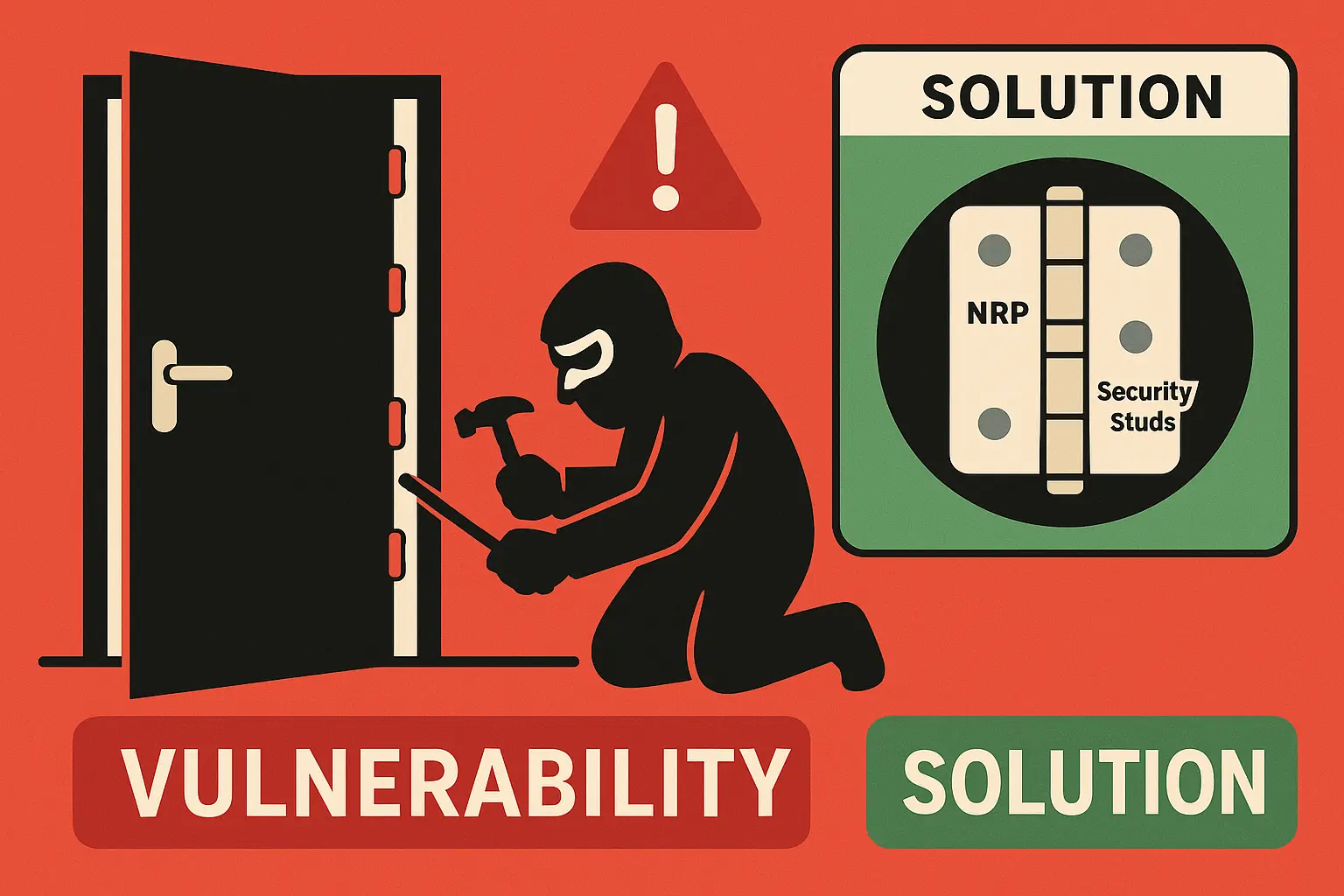 This clear visual guide breaks down the vital DIY step of reinforcing your back door strike plate to dramatically improve resistance against forced entry.