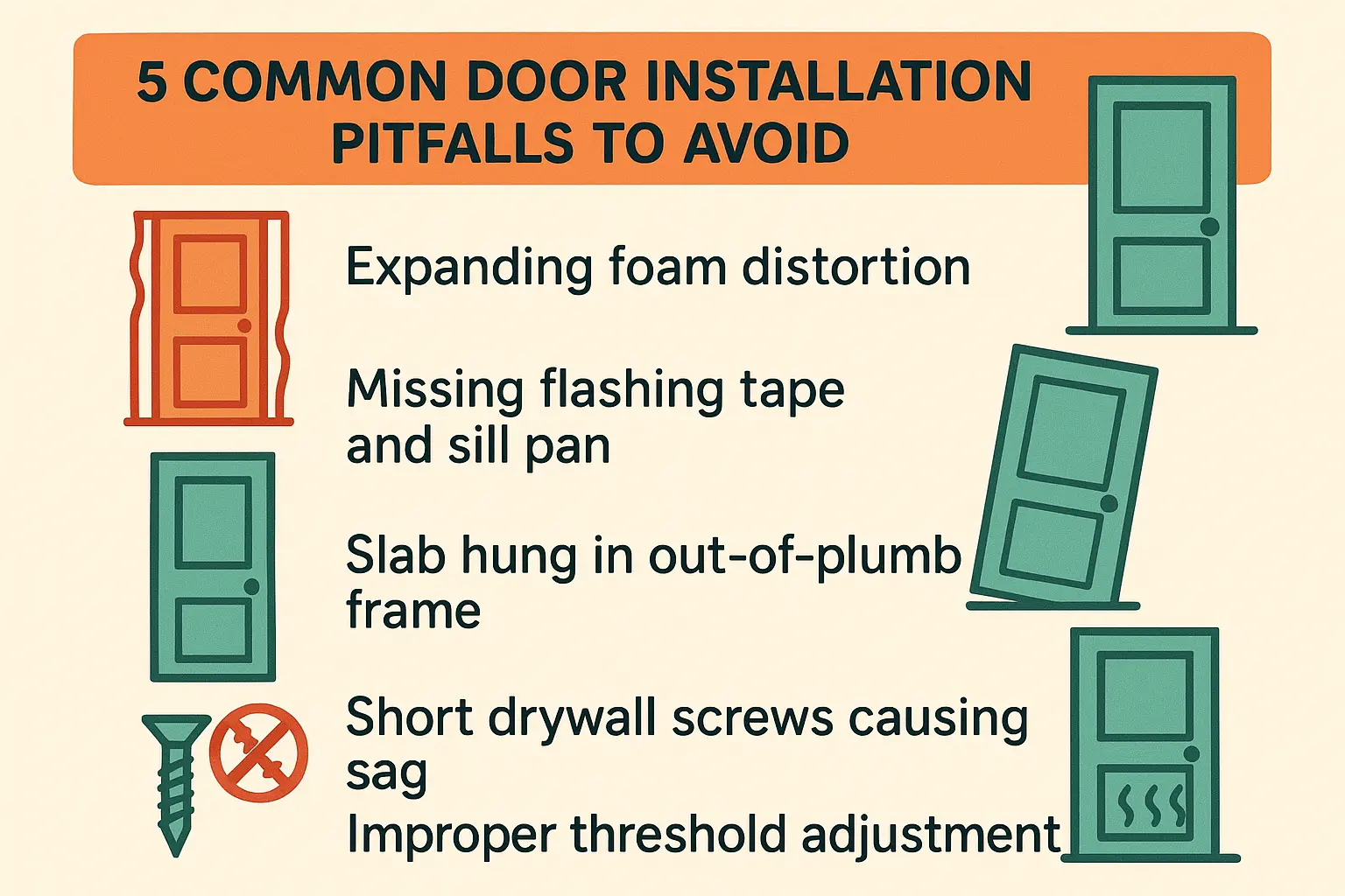 Critical installation errors to avoid
