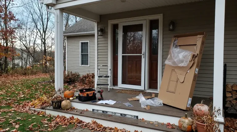 Storm Door Installation Before Winter: Full-View vs. Ventilating Styles