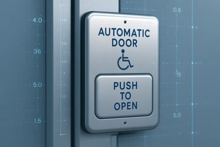 ADA Automatic Door Openers: Push Plates, Opening Force and Timing Explained